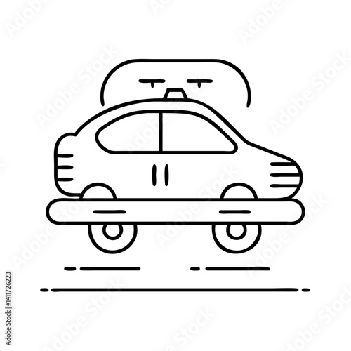 Flying Car Transportation Modern Technology Autonomous Vehicle Future City Innovation