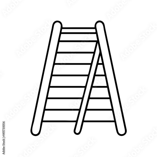 Aframe ladder playground climbing equipment for kids children's play structure outdoor recreation activity