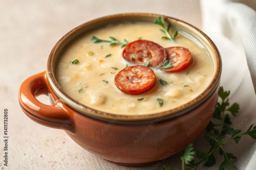 Delicious Polish Sour Rye Soup Delicious Polish Sour Rye Soup