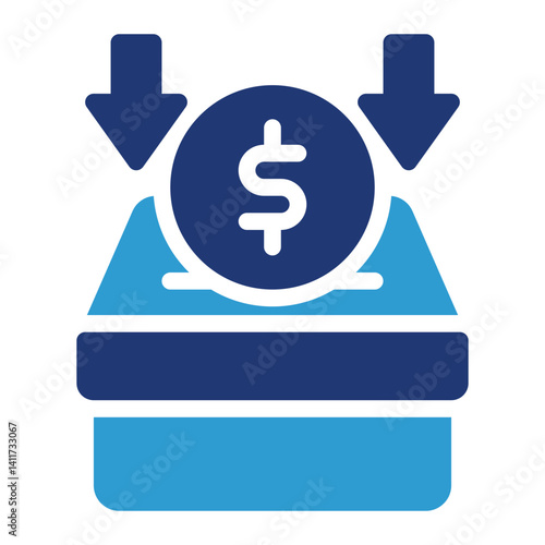 fundraising icon for illustration