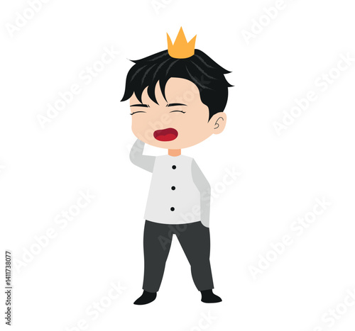 little prince thingking