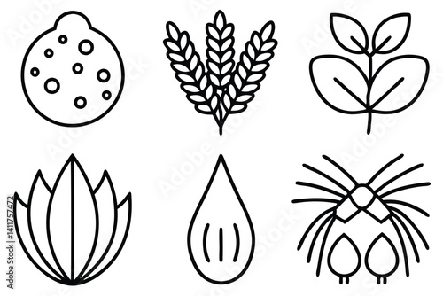 Disease Resistant Line Art Inspired by Nature