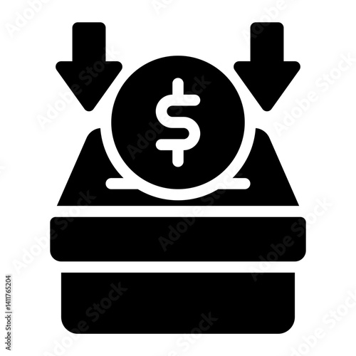 fundraising icon for illustration