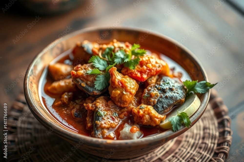 Traditional Malian Kadi Fish Stew Traditional Malian Kadi Fish Stew