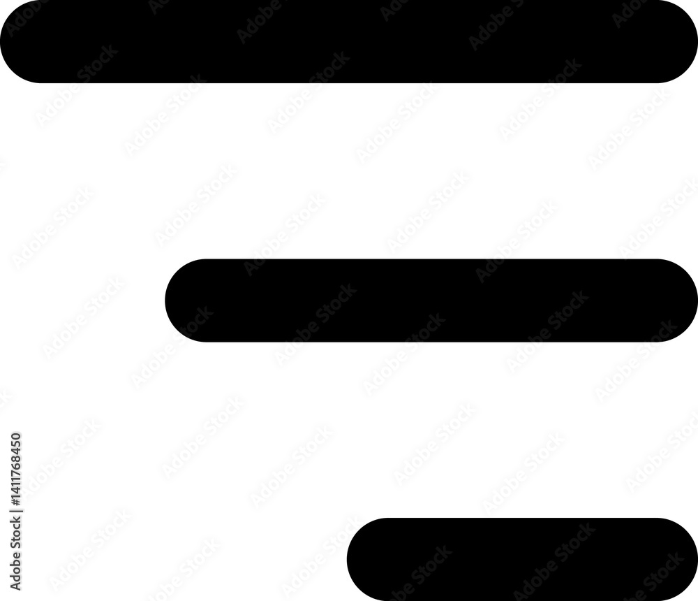 Hamburger menu flat icons. UI Website design elements. Navigation Icons for Mobile App and User Interface Hamburger menu flat icons. UI Website design elements. Navigation Icons for Mobile App and User Interface