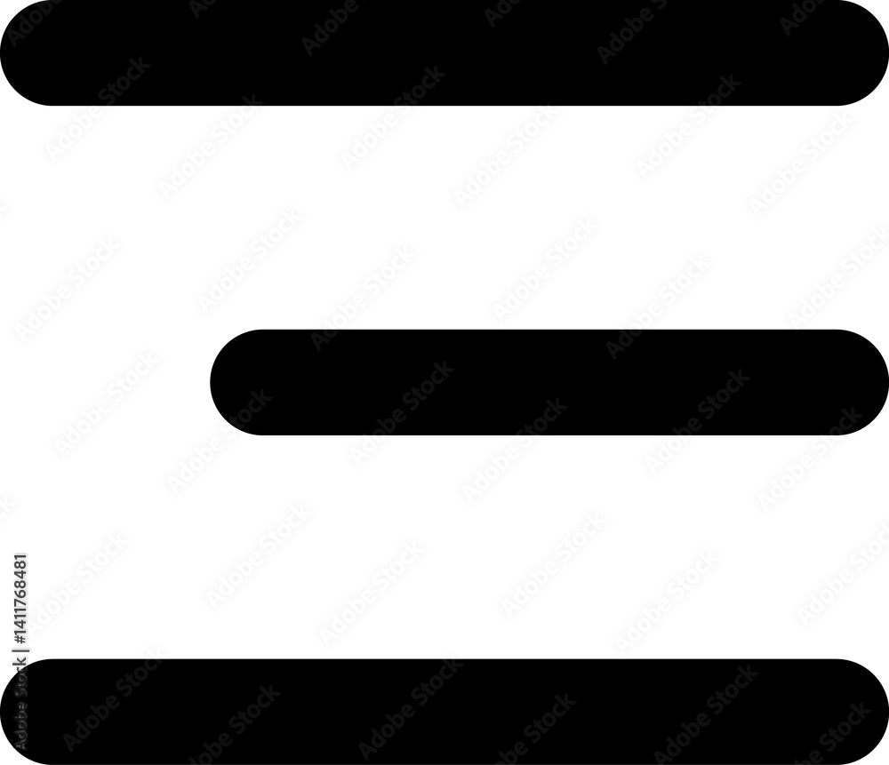 Hamburger menu flat icons. UI Website design elements. Navigation Icons for Mobile App and User Interface Hamburger menu flat icons. UI Website design elements. Navigation Icons for Mobile App and User Interface