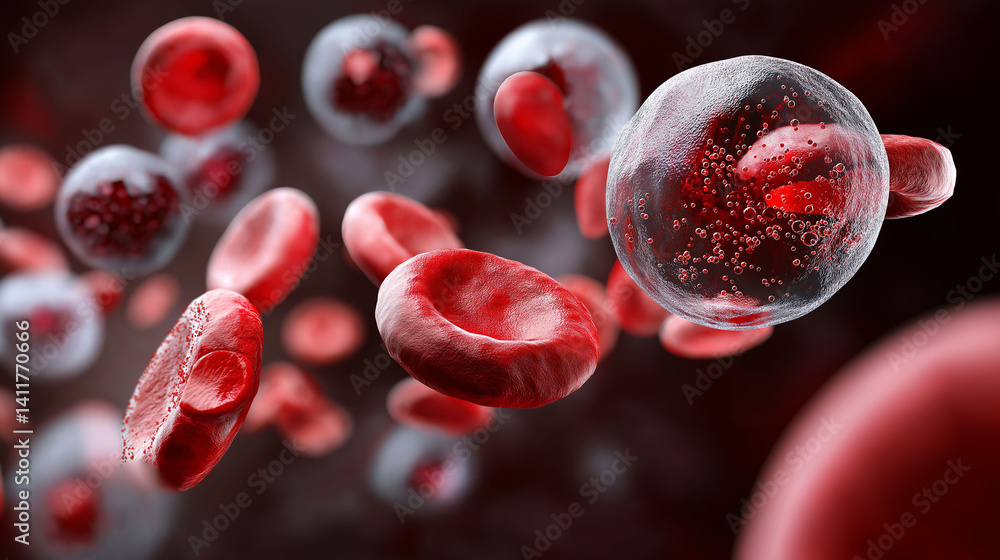 Anemia oxygen medical. Iron symptom. Blood chronic. Medical illustration depicting chronic anemia with pale symptoms. Anemia oxygen medical. Iron symptom. Blood chronic. Medical illustration depicting chronic anemia with pale symptoms.