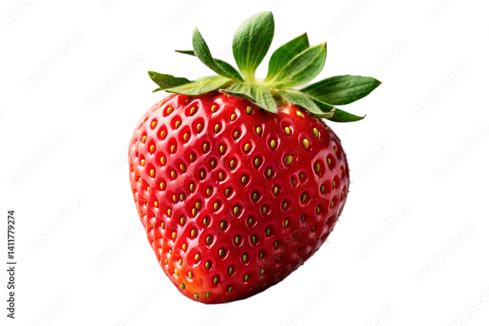 fresh, vibrant detailed shot of a strawberry photo fresh, vibrant detailed shot of a strawberry photo
