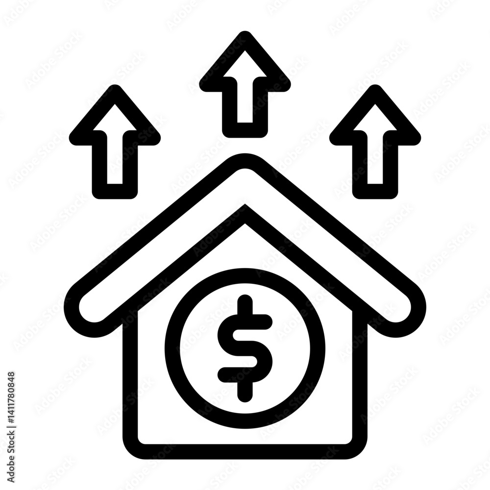 house icon for illustration house icon for illustration
