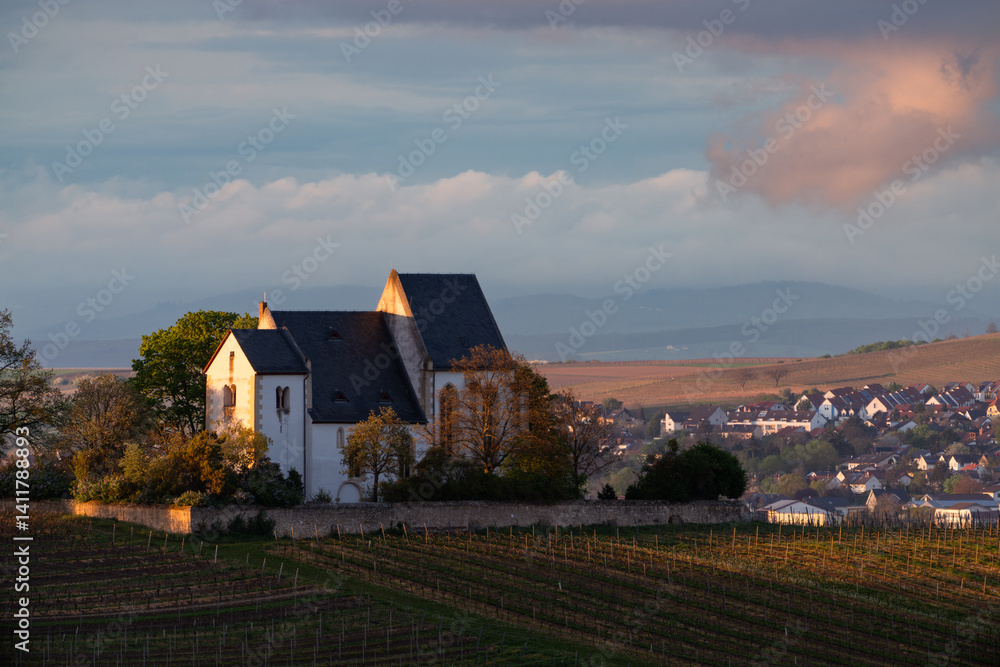 Bergkirche Udenheim, April 2025