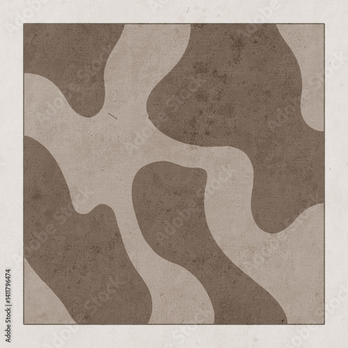 Abstract background in vintage style. Stylized old with grain. For use in graphics, for printing on wall decorations.