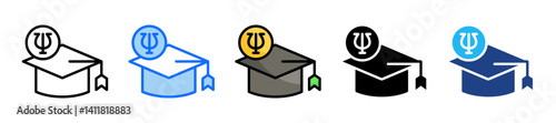 Education Icon Set Multiple Style Collection