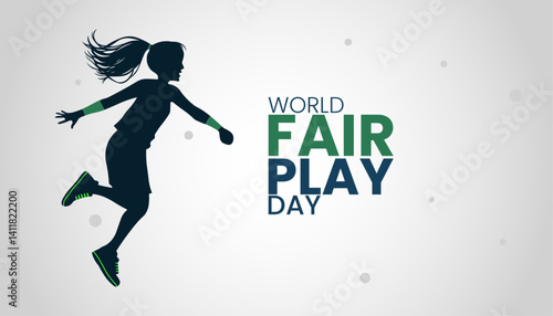Celebrate Integrity and Respect, Fair Play Day Poster