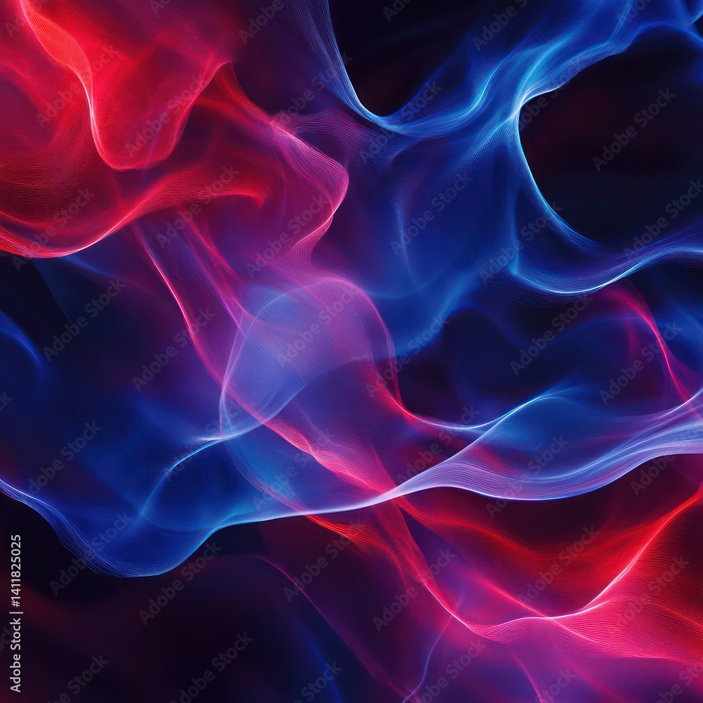Obraz premium Abstract colorful flowing background