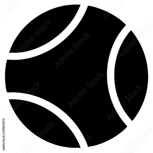 Tennis ball icon