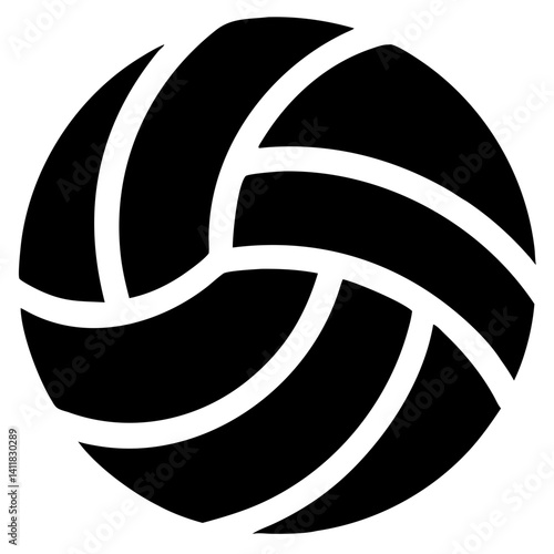 Volleyball ball icon
