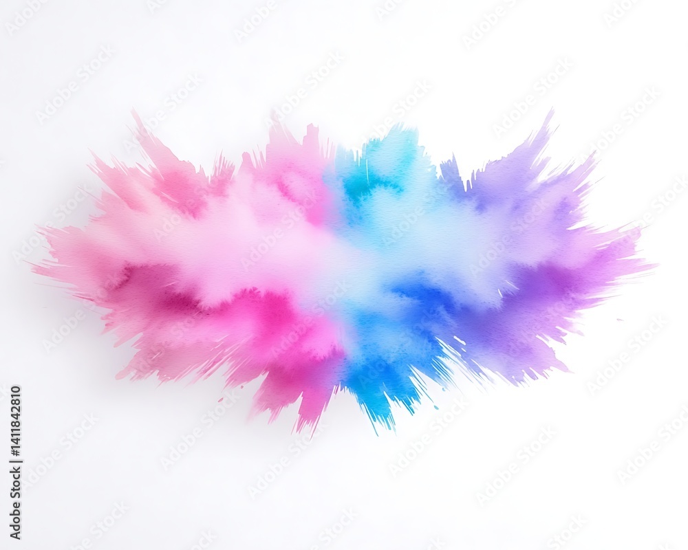 Fototapeta premium Colorful Abstract Paint Explosion