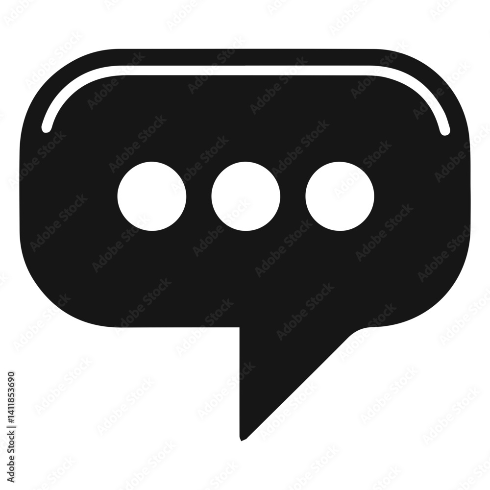 Fototapeta premium Comment icon