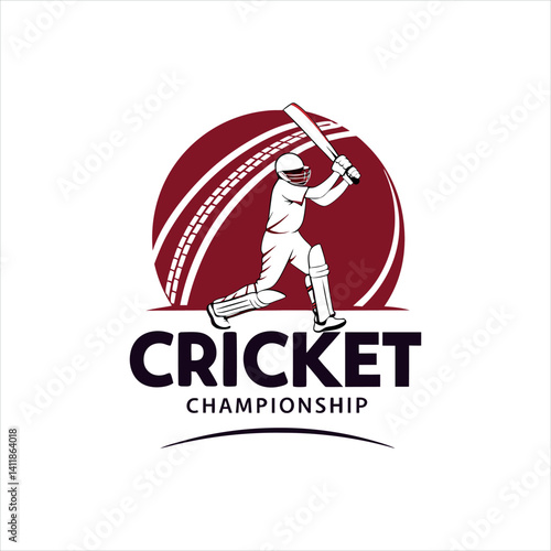 Cricket championship logo