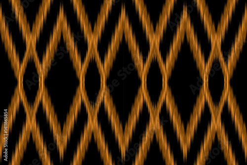 Ikat pattern seamless ,geometric ethnic pattern ,Tribal geometric seamless patterns, ethnic design, hipster backdrop, wallpaper Background, Design curtain, carpet ,fabric ,textile	