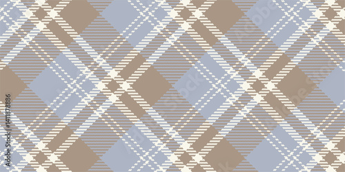Vector checkered pattern or plaid pattern . Tartan, textured seamless twill for flannel shirts, duvet covers, other autumn winter textile mills. Vector Format