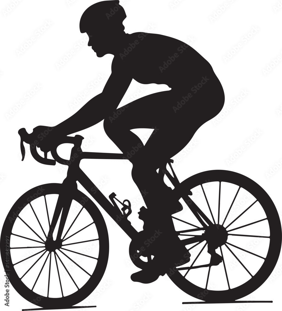 Obraz premium Bicycle Rider Bundle for Cricut