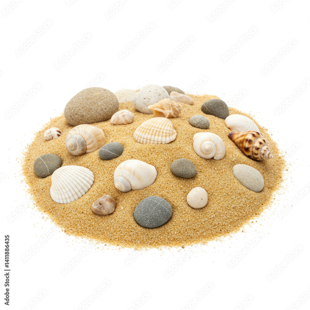 shells on the sand shells on the sand