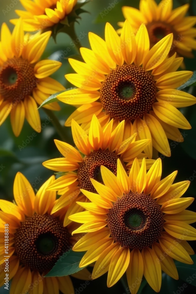 Dense cluster of sunflower seeds, rich textures and contrasting colors, high-resolution, yellow, wildflower Dense cluster of sunflower seeds, rich textures and contrasting colors, high-resolution, yellow, wildflower