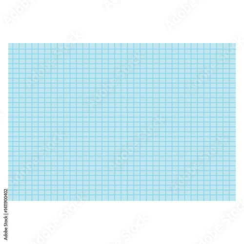 grid, graph paper and mesh paper icon, blank sheet of paper vector illustration.