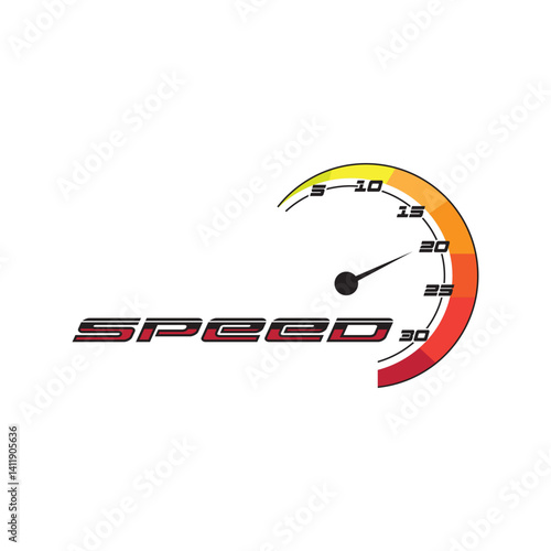 speed meter pandom icon vector illustration template design