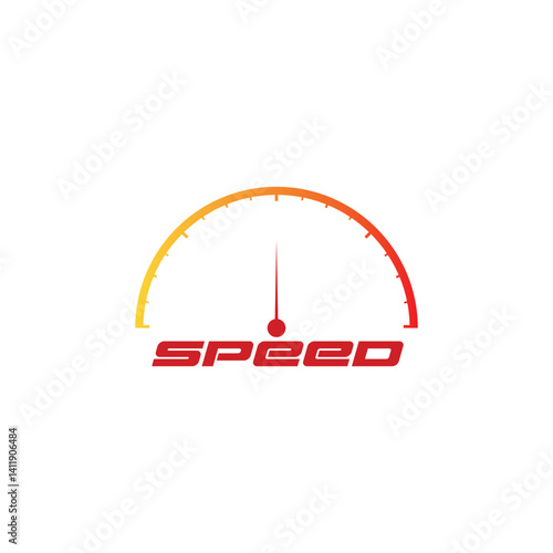 speed meter pandom icon vector illustration template design