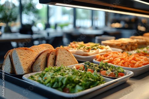 stylish interior and student lunch