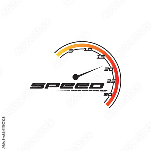 speed meter pandom icon vector illustration template design