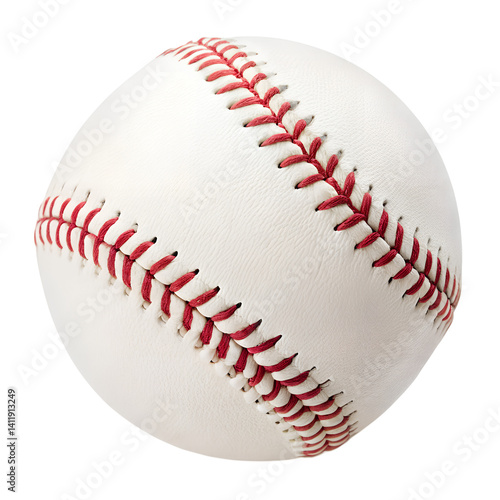 Photography Baseball ball isolated on transparent background