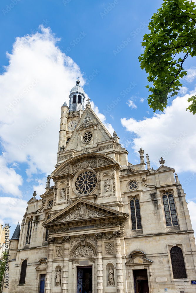 Obraz premium Église Saint-Étienne-du-Mont de Paris - 5e arrondissement