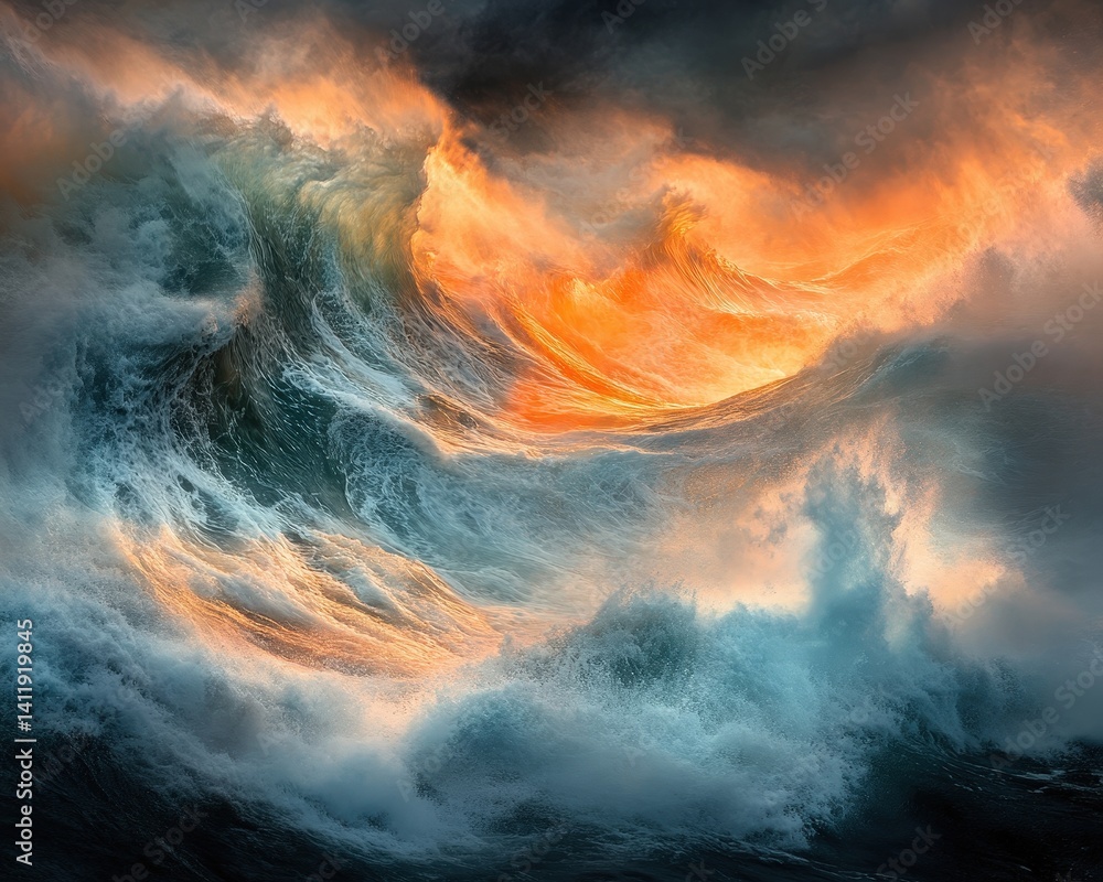 A towering, frothy wave crashes powerfully against the rocky shoreline, sending up a mist of sea spray under the bright blue sky, with sunlight glistening on the water's surface. A towering, frothy wave crashes powerfully against the rocky shoreline, sending up a mist of sea spray under the bright blue sky, with sunlight glistening on the water's surface.