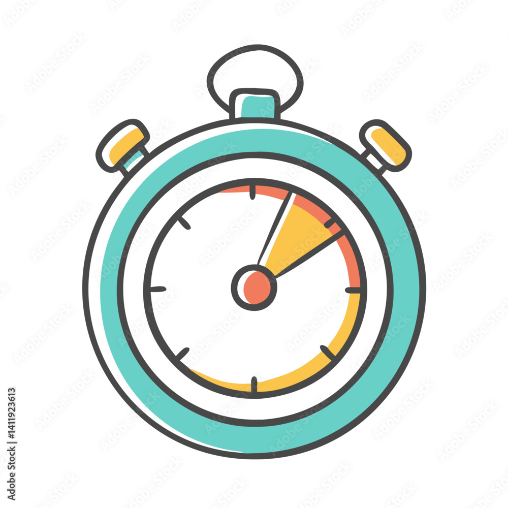 stopwatch with lap times icon, stopwatch with lap times vector illustration-simple illustration of stopwatch with lap times, perfect for stopwatch with lap times logos and icons