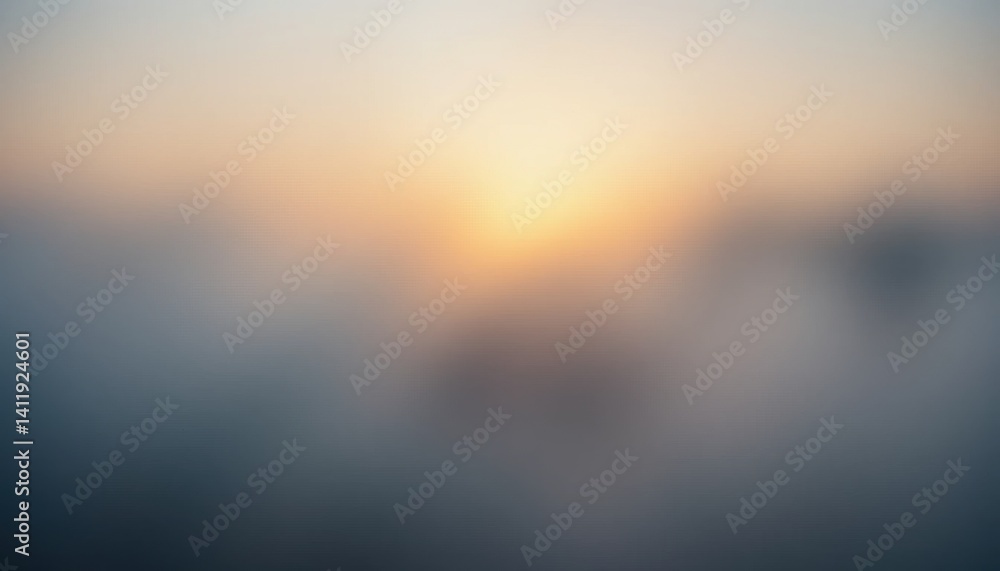 Dreamy Sunrise Through Misty Haze: Soft Focus Abstract Dreamy Sunrise Through Misty Haze: Soft Focus Abstract