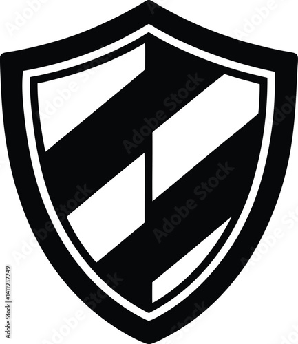 shield icon vector illustration