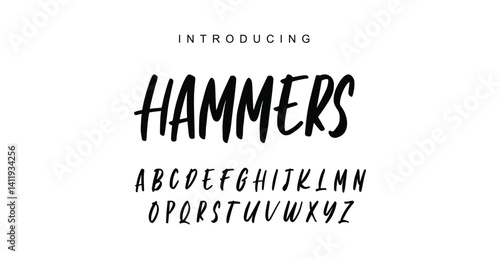 Hammers - Seasonal Handcraft Font