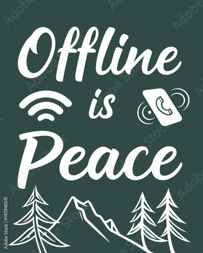 Typography offline vibes