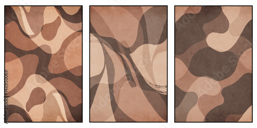 Abstract background in vintage style. Stylized old with grain. For use in graphics, for printing on wall decorations.