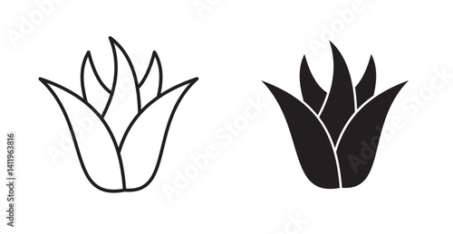 Aloe vera icon
