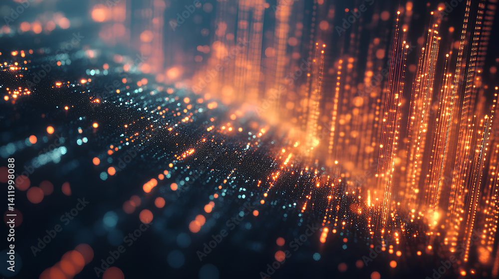 Obraz premium Data visualization with graphs and charts