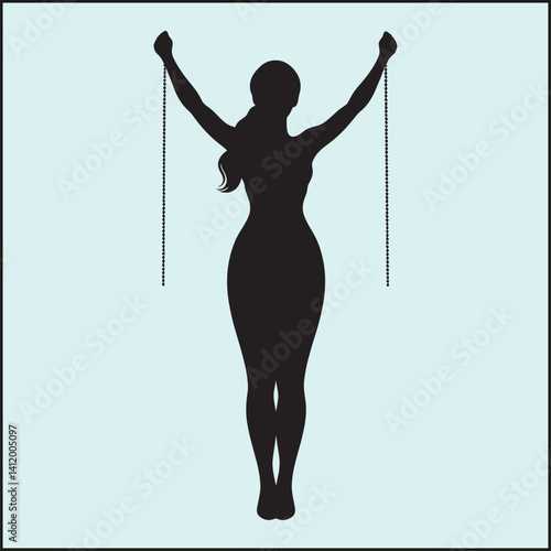 Acrobat Silhouette, Circus
