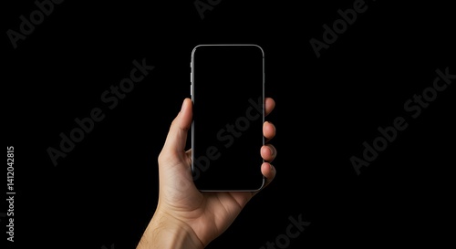 Wallpaper Mural Displaying a simple yet impactful aesthetic, a ripped strip of white paper is centered against a dark void. Torontodigital.ca