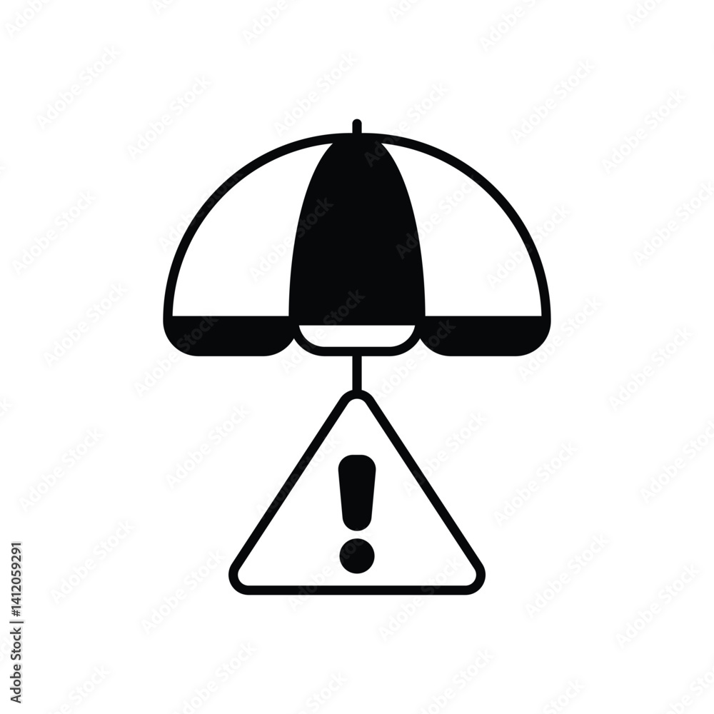Risk Management Vector icon Risk Management Vector icon