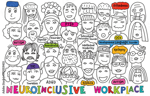 Human minds and experiences diversity. Inclusive, understanding society.
