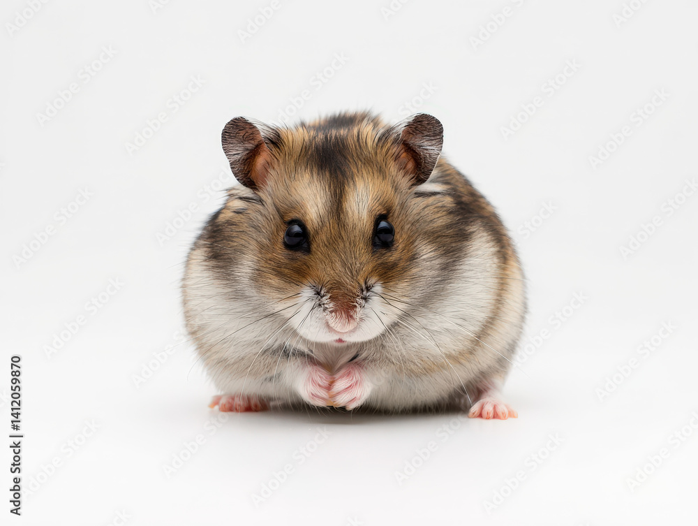 hamster on white background hamster on white background