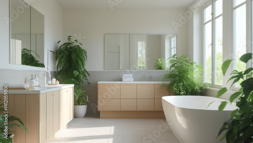 interior of a modern kitchen